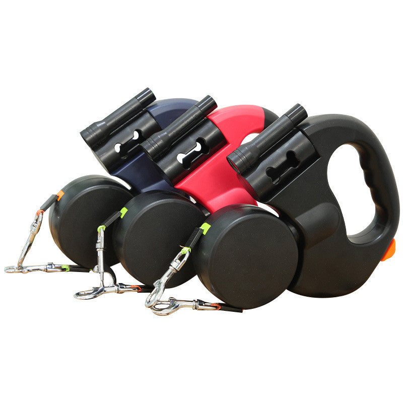 Retractable Dog Leash with Light